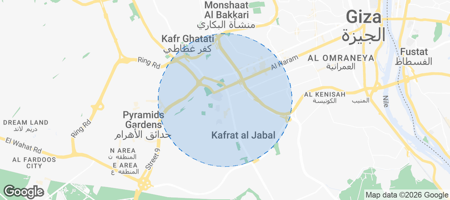 Nazlat as Sammān Airbnb map